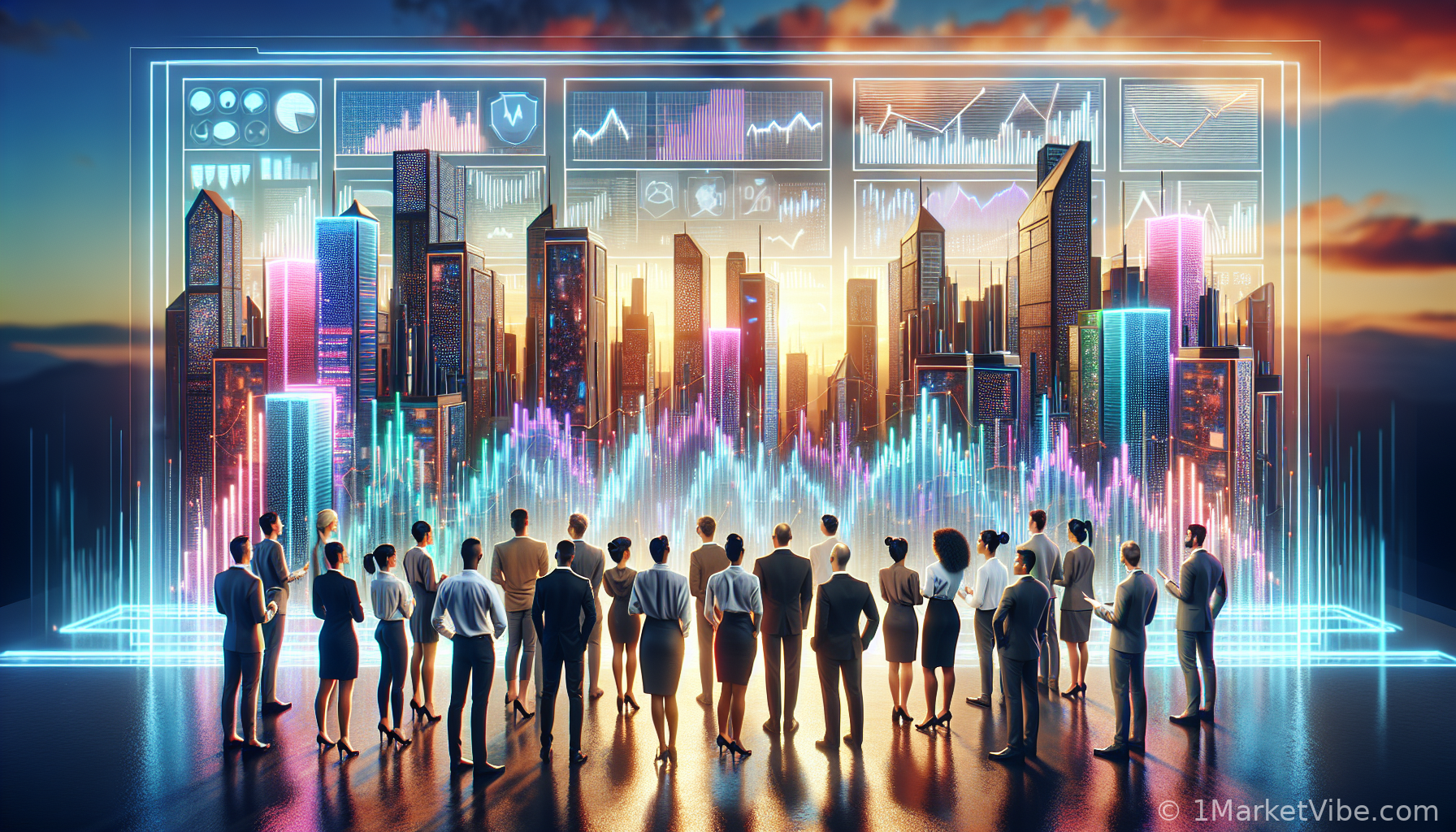 Tech Stocks Fluctuate as Nasdaq Declines in AI Chip Competition