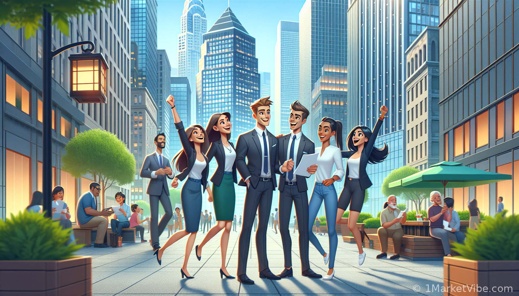 Dow Rebounds 500 Points Amid Market Jitters