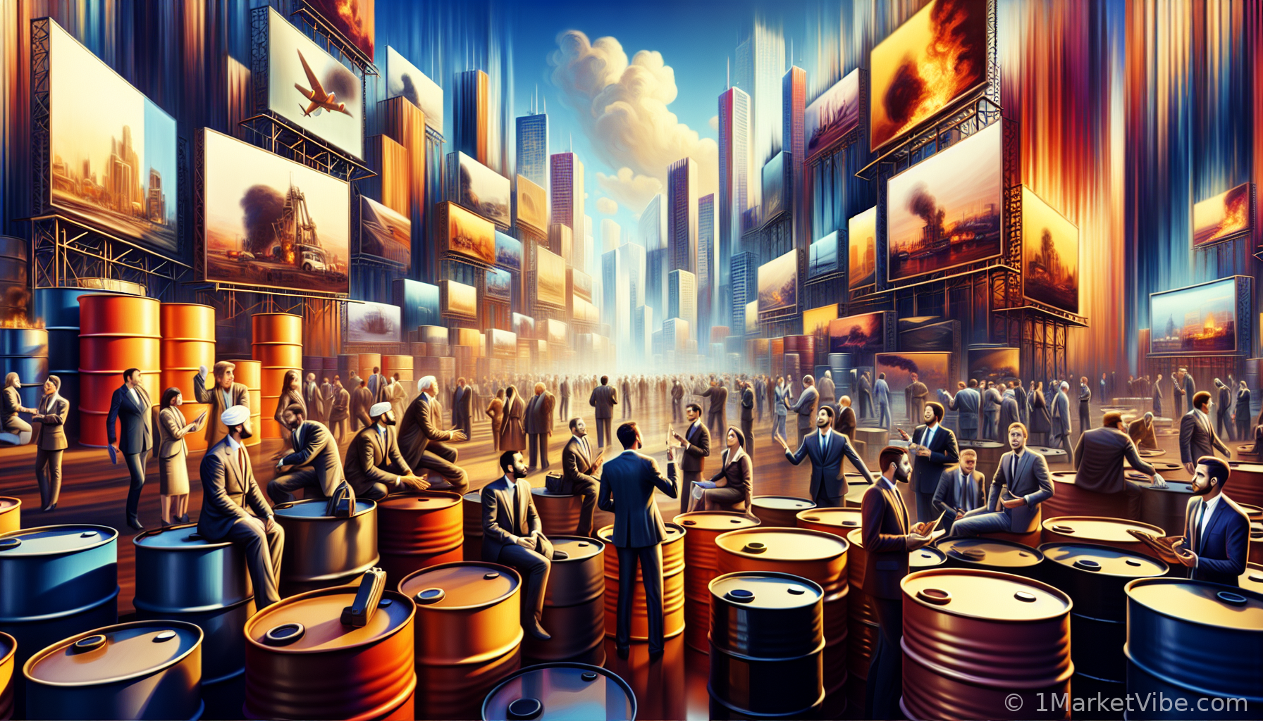 Iran Conflict Escalates as Oil Prices Surge to $110